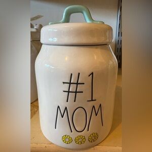 #1 Mom Ceramic Baby Canister